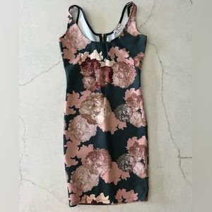 BarIII floral dress, size XS